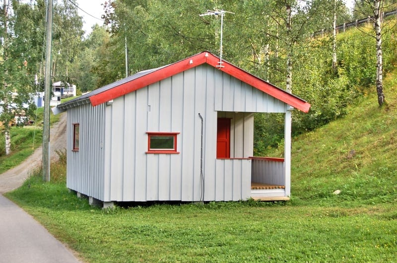 Billig hytteutleie på Biristrand Camping i Innlandet