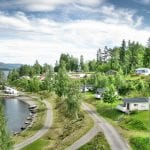 capinghytter på biristrand camping