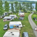 campingplassen er finest på sommeren